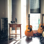estúdio de música caseiro
