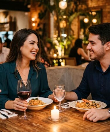 encontro com uma mulher