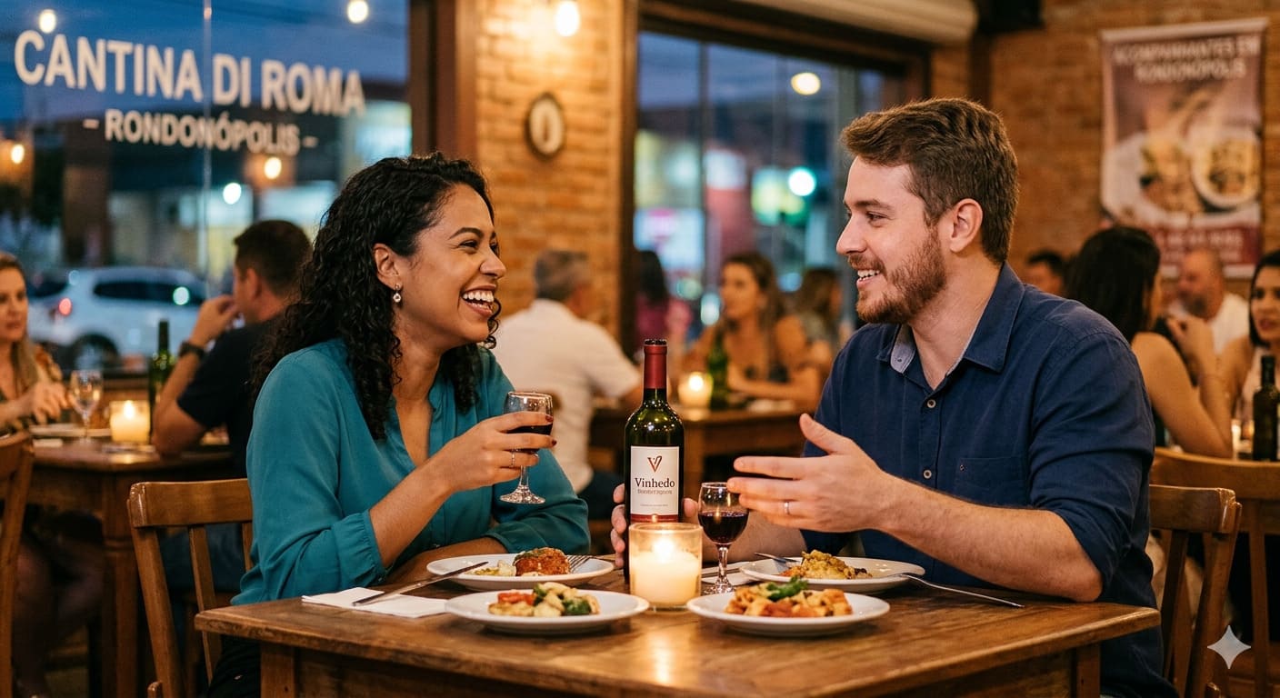 encontro com uma mulher